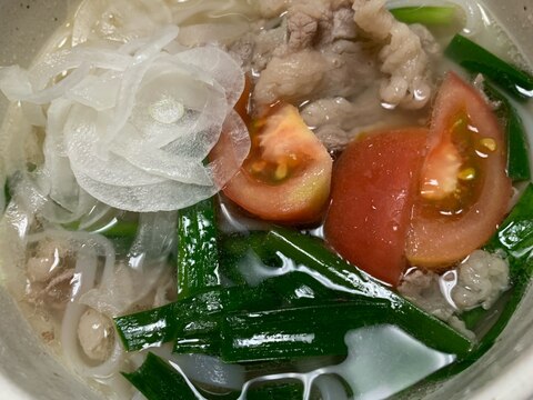 あっさりアジア麺。牛肉のフォー（＾∇＾）